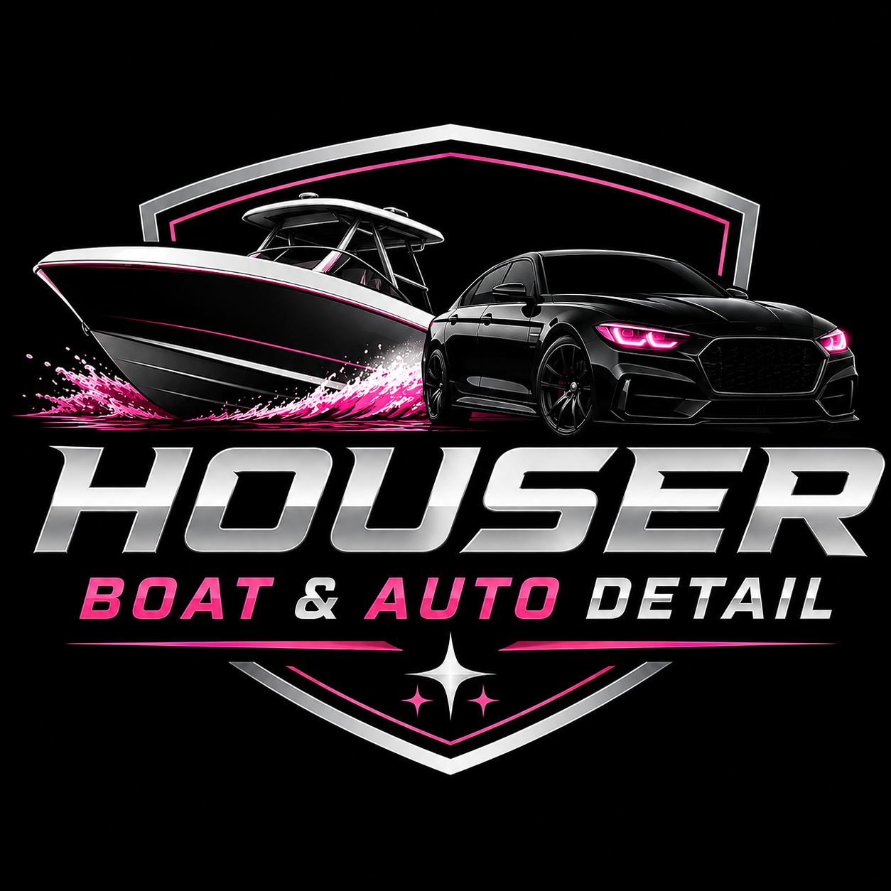 Houser Boat & Auto Detail logo